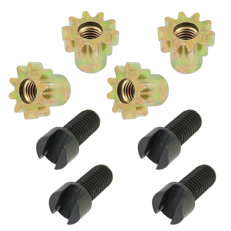 Vw Bug Brake Adjusting Screw W/Star. Beetle, Ghia 1965-79, Type 3 1964-73, Set4