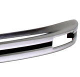 Vw Bug Chrome Stock Front Bumper Kit W/Amber Turn Signals, Brackets 1968-73