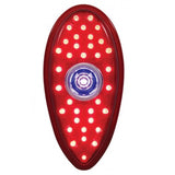 Led Ford Teardrop Tail Lights With Blue Dot, 31 Led Lights, Pair