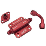 JAYCEE JC-2132 Powerflow Oil System, Vw Bug Engines, Red Anodized