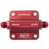JAYCEE JC-2132 Powerflow Oil System, Vw Bug Engines, Red Anodized