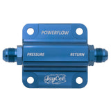 JAYCEE JC-2133 Powerflow Oil System, Vw Bug Engines, Blue Anodized