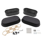 PMO Induction Water Shield Air Cleaner Kit, Dual PMO Carburetors. Pair