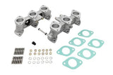 PMO Intake Manifolds 82mm Tall, Carbureted or MFI 40x32mm Raw Aluminum Finish
