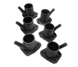 PMO Aluminum Intake Manifold Stacks, Porsche 911 3.6L 1995-98 (993) Set 6