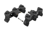 PMO Intake Manifolds 82mm Tall, Carbureted or MFI 40x36mm Rennsport "R" Finish
