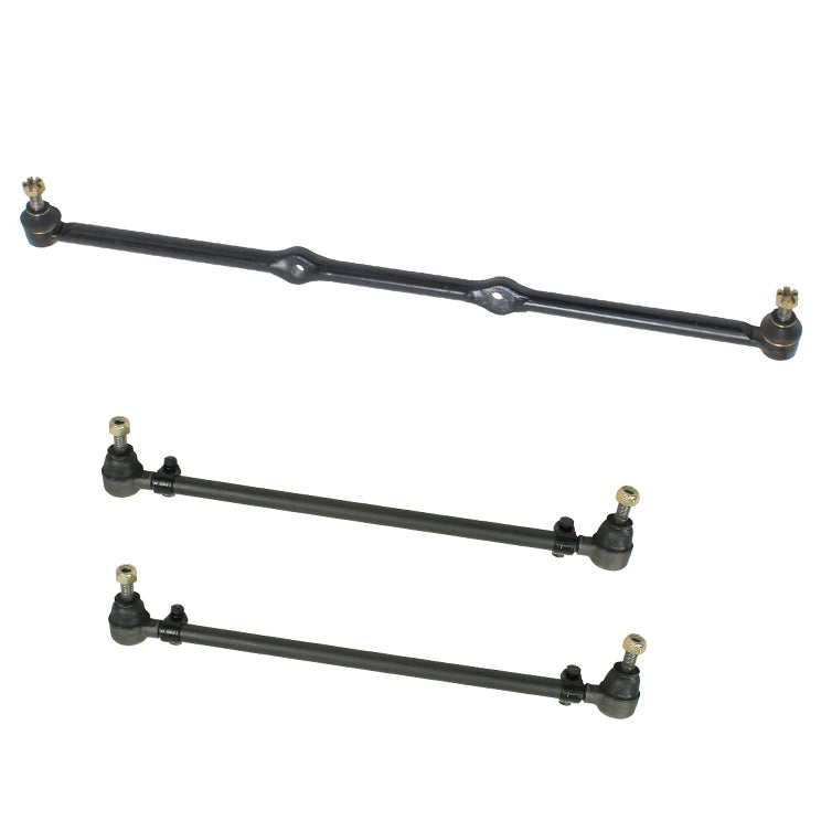 Tie Rod Kit With Center Rod. Includes Ends. Vw Super Beetle 1971-74