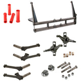 Vw Bug Suspension Kit 6" Wide Beam 8" Towers, 1-1/2X3/4 Trailing Arms Combo Spindles Tie Rod