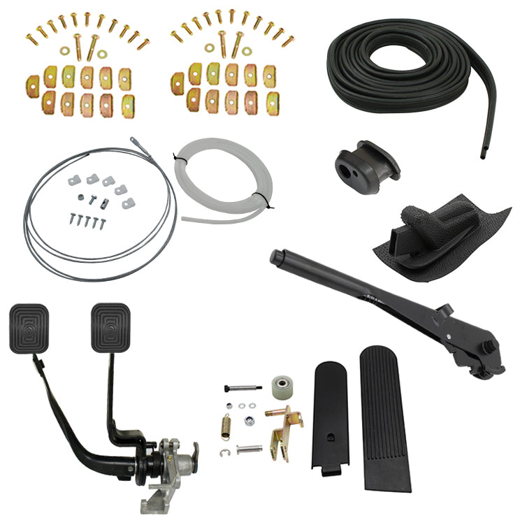 EMPI Buggy In A Box, Dune Buggy Chassis Kit Ball Joint / IRS - Late Style