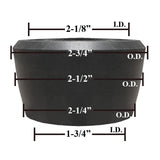Dual Carburetor Synchronizer Adapter Boot Only For Weber, Stromberg, Solex - Moore Parts