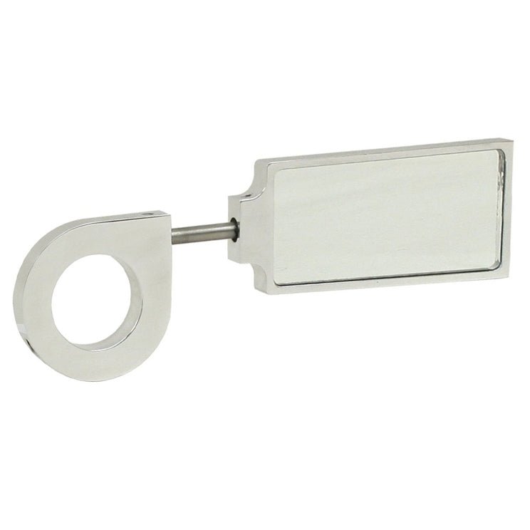 Empi 16 - 8571 Billet Aluminum Side View Mirror. Clamp On 1 - 1/2" Tube, Each - Moore Parts