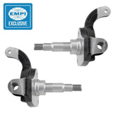 Empi 22 - 3855 Vw Bug HD Forged King Pin 2 - 1/2" Dropped Spindles, Drum Brakes - Moore Parts