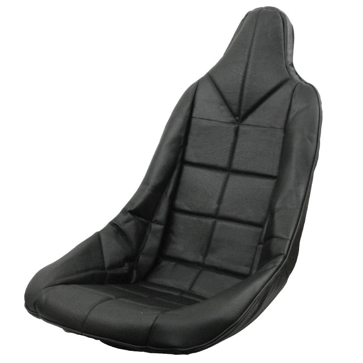 Empi 3859 Black Vinyl High Back Bucket Seat Cover. Dune Buggy Vw Baja Bug, Each - Moore Parts