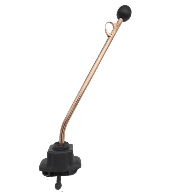 Empi 4473 Vw Bus Trigger Shifter 23 - 1/2" Tall Copper Plated Finish W/Black Knob - Moore Parts