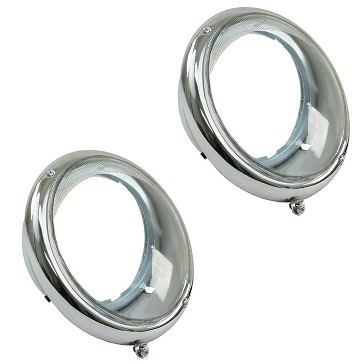 Empi 98 - 1063 Headlight Housing Assembly Vw Bug 1950 - 66 Vw Bus 1950 - 67, Pair - Moore Parts