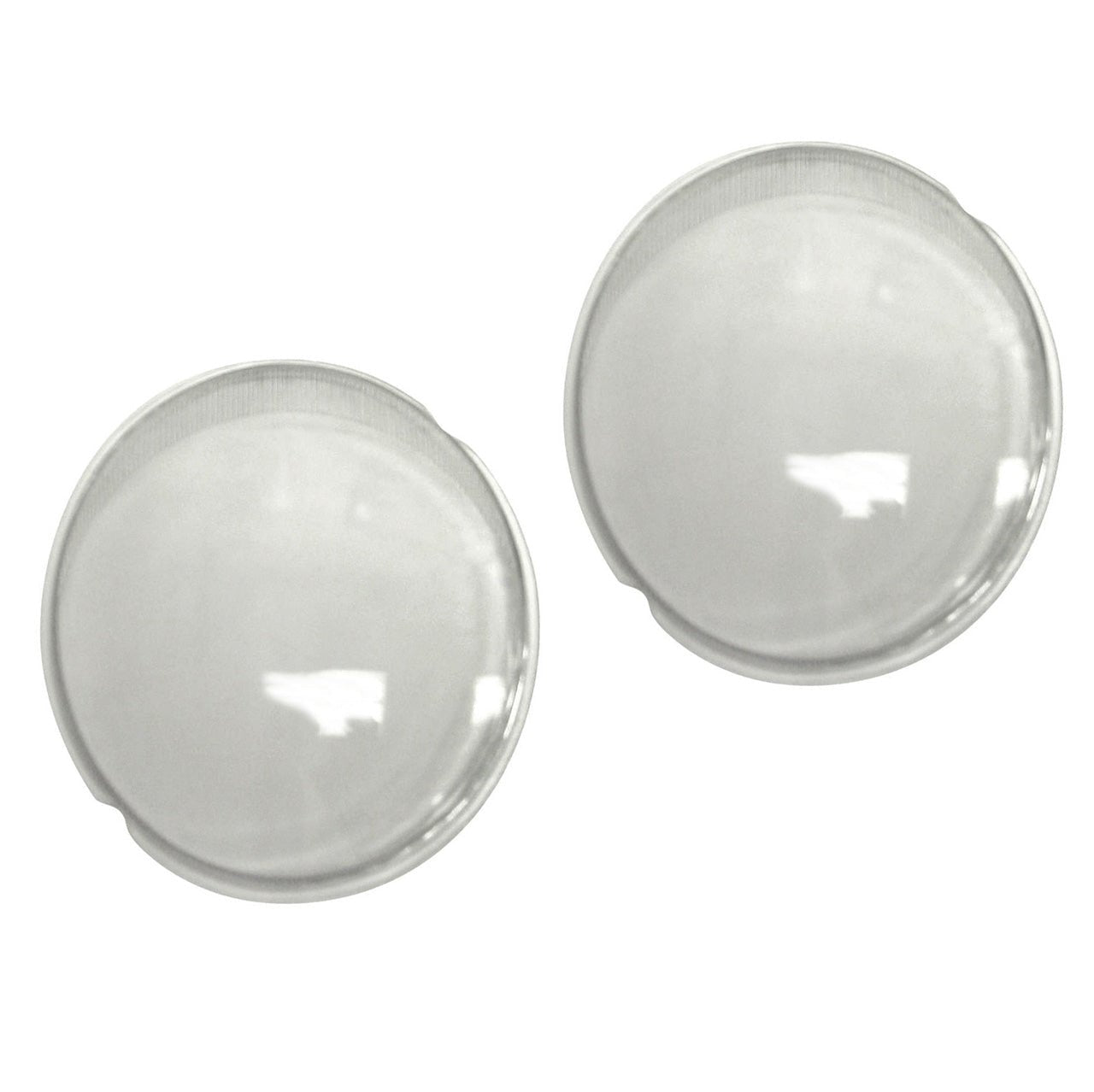 Empi 98 - 9501 Early Vw Bug Headlight Glass Lens 1950 - 66, Smooth Style, Pair - Moore Parts