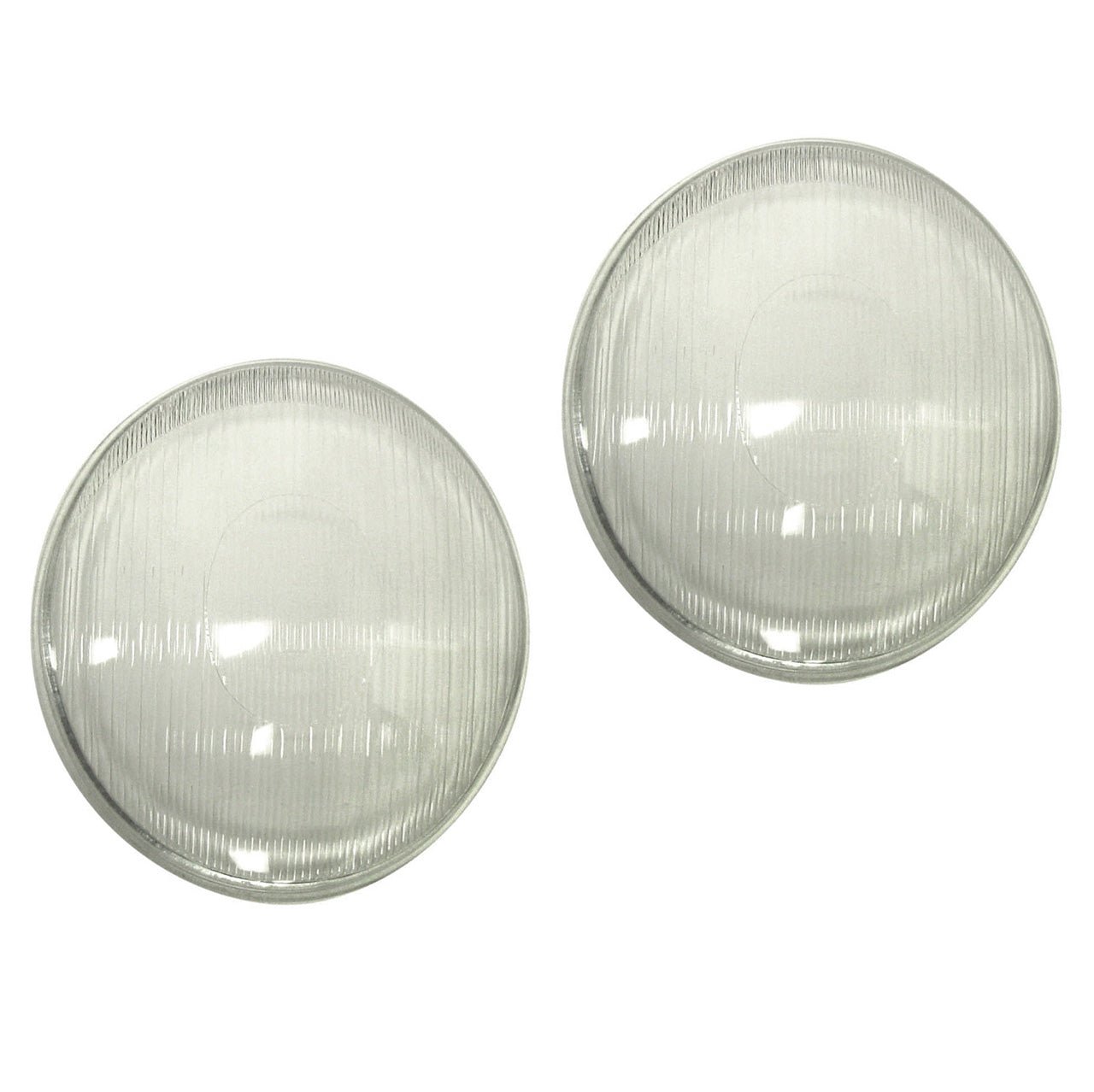 Empi 98 - 9503 Early Vw Bug Headlight Glass Lens 1950 - 66, Vintage Style, Pair - Moore Parts