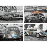 EMPI Colorized Drag Racing Wall Posters, Vw Heroes Limited Edition Custom Set - Moore Parts