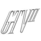 EMPI GTV II Billet Aluminum Decklid Emblem, Vw Bug Body Emblem - Moore Parts