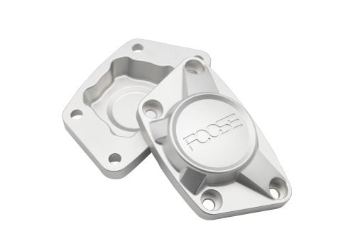 FOOSE Vw Bug Billet Spring Plate Caps Satin Silver, Pair | Moore Parts