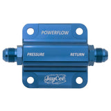 JAYCEE JC - 2133 Powerflow Oil System, Vw Bug Engines, Blue Anodized - Moore Parts