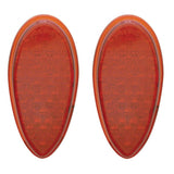 Led Ford Teardrop Tail Lights, 33 Led Lights, Pair - Moore Parts