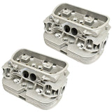 PAIR Empi 98 - 1355 - B Bare Stock Cylinder Head Vw Bug 35.5 X 32 Valve Seats 85.5 - Moore Parts