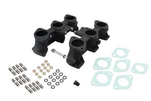 PMO Intake Manifolds 100mm Tall, Motronic Injection 50x42mm Rennsport "R" Finish - Moore Parts
