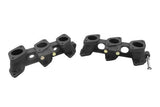 PMO Intake Manifolds 82mm Tall, CIS Injection 46x38mm Rennsport "R" Finish - Moore Parts