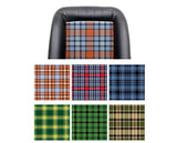Spirit of Le Mans Tartan Collection of Upholstery Fabrics - Moore Parts