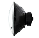 ULTRALIT 7" Halogen Crystal Headlight With Glass Lens 65/55W - Moore Parts