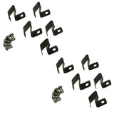 Volkswagen Hub Cap Clips W/Rivets, Fits Vw Bug & Ghia 50 - 65, Bus 50 - 67, Pack 10 - Moore Parts