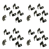 Volkswagen Hub Cap Clips W/Rivets, Fits Vw Bug & Ghia 50 - 65, Bus 50 - 67, Pack 20 - Moore Parts