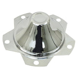 Vw 5 Lug Chrome Center Wheel Cap, Fits All Wheels With 6 - 1/2" Hole, Set Of 4 - Moore Parts