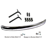 Vw Bug 1955 - 67 Front Cal Bumper Blade Kit With Brackets, Hardware, Seals - Moore Parts