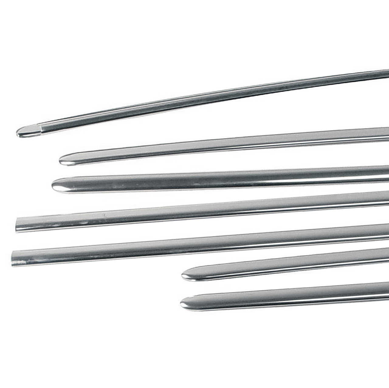 Vw Bug Aluminum Outside Molding Kit With Clips For Type 1 Beetle 1953 - 62 - Moore Parts