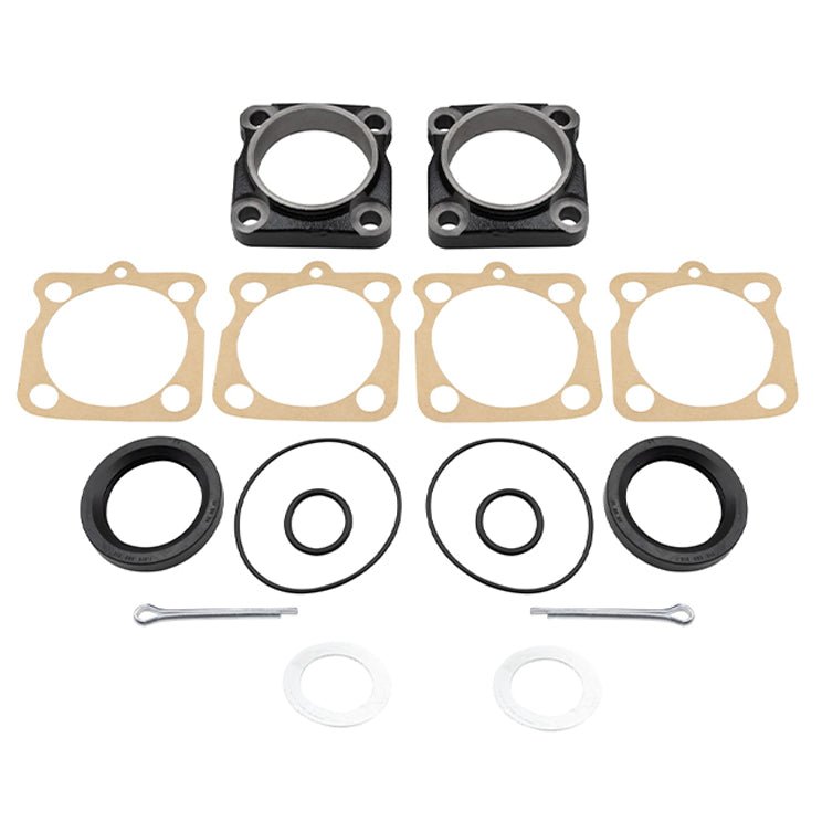 Vw Bug Axle Bearing Caps & Seal Kits. 1961 - 66 Short Type Swing Axle, Pair - Moore Parts