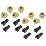Vw Bug Brake Adjusting Screw W/Star. Beetle, Ghia 1965 - 79, Type 3 1964 - 73, Set8 - Moore Parts