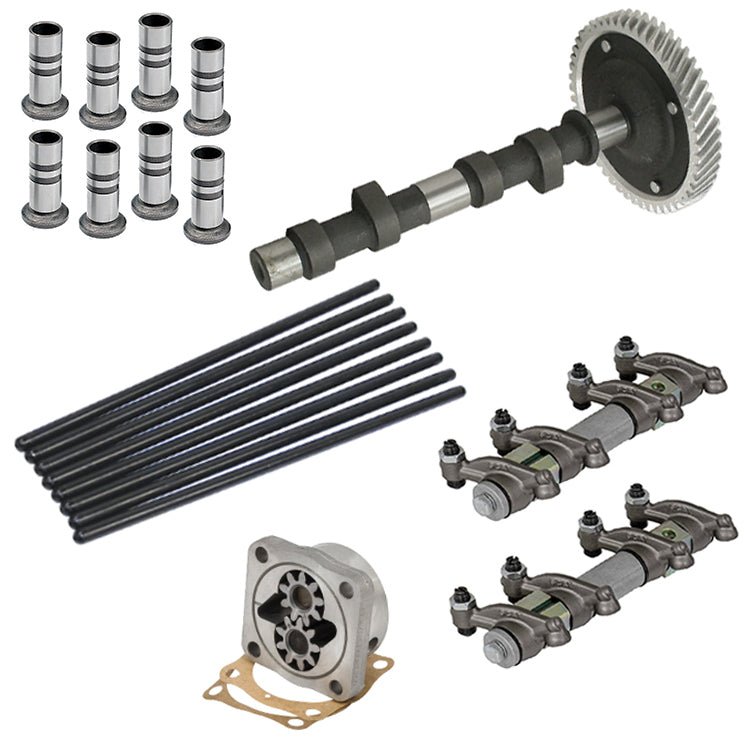 VW Bug Camshaft / Valve Train Kit With Stock Flat Cam & Standard Gear - Moore Parts