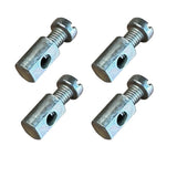 Vw Bug Carburetor Barrel Nut Solex 30PICT, 34PICT. Heater Cable Nut, 4 Pack - Moore Parts