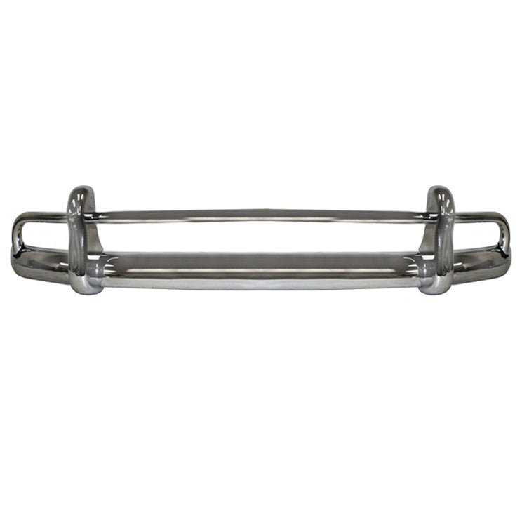 Vw Bug Chrome Stock Front Bumper For Vw Bug 1955 To 1967 - Moore Parts