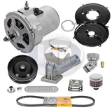 Vw Bug Deluxe Alternator Kit 12 Volt 60 Amp For Air - Cooled Vw's. Kühltek Motorwerks - Moore Parts