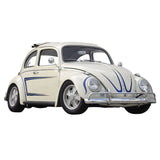 Vw Bug EMPI GTV C - Stripe Decal Set - Blue Stripe / Black Outline - Moore Parts