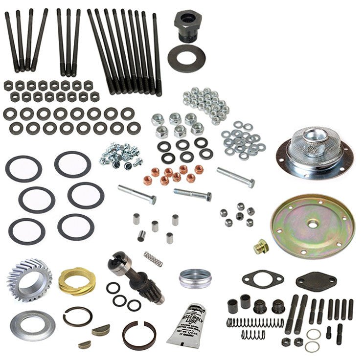 Vw Bug Engine Rebuild Hardware Kit, 10mm Head Studs, Crank Gears, Gland Nut - Moore Parts
