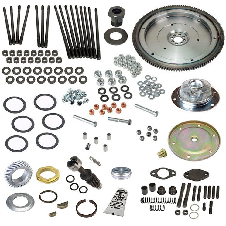 Vw Bug Engine Rebuild Hardware Kit, 8mm Head Studs, Crank Gears, Light Flywheel - Moore Parts