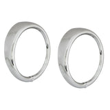 Vw Bug H4 Headlight Bucket Assembly Kit W/Chrome Rings. Pair Left & Right - Moore Parts
