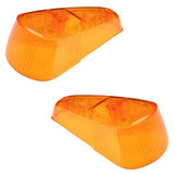 Vw Bug Left & Right Amber Front Turn Signal Lens 1970 - 79, Pair - Moore Parts