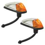 Vw Bug Left & Right Amber Front Turn Signal Light Assemblies 1958 - 63, Pair - Moore Parts