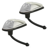 Vw Bug Left & Right Clear Front Turn Signal Light Assemblies 1958 - 63, Pair - Moore Parts