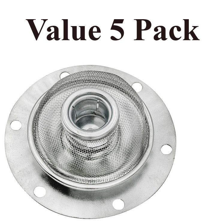 Vw Bug Oil Strainer Screen 1300 - 1600cc, 1962 - 69 Single Relief Case, 5 Pack - Moore Parts